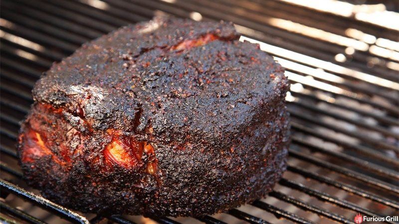 Chuck roast on charcoal grill sale