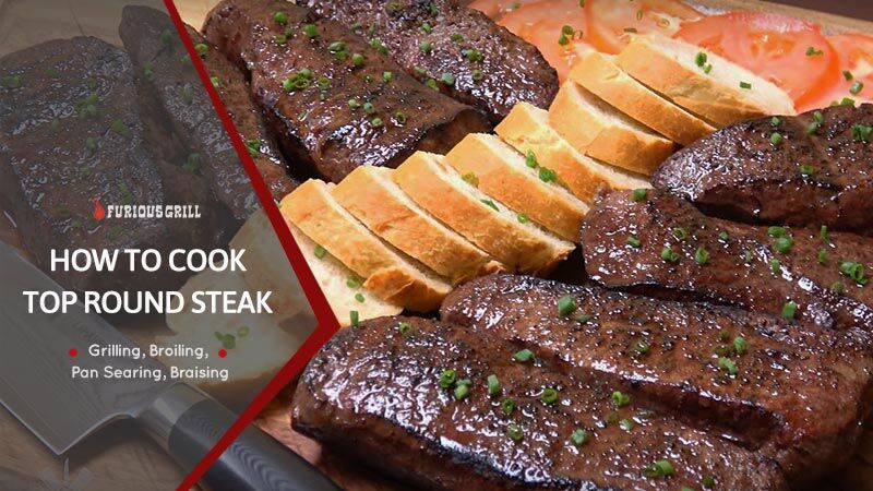 Grilling shop round steak